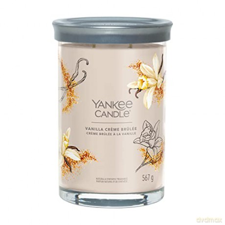 Yankee Candle Aromatic candle Signature tumbler large Vanilla Creme Brulée 567 g