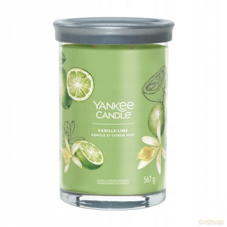 Yankee Candle Aromatic candle Signature tumbler large Vanilla Lime 567 g