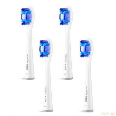 usmile Whitening Pro White replacement heads (Brush Heads) 4 pcs