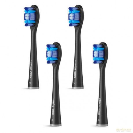 usmile Whitening Pro Black replacement heads (Brush Heads) 4 pcs