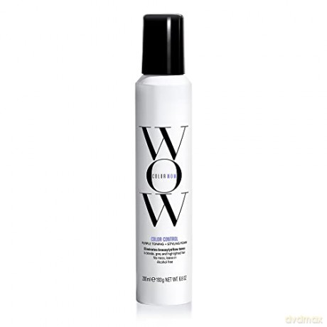 Color Wow Styling toning foam for blonde hair Color Control (Purple Toning + Styling Foam) 200 ml
