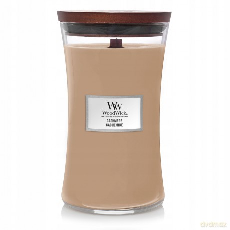 WoodWick Scented candle vase large Cashmere 609.5 g