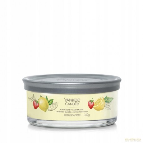 Yankee Candle Aromatic candle Signature tumbler medium Iced Berry Lemonade 340 g