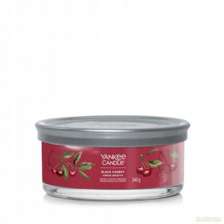 Yankee Candle Aromatic candle Signature tumbler medium Black Cherry 340 g