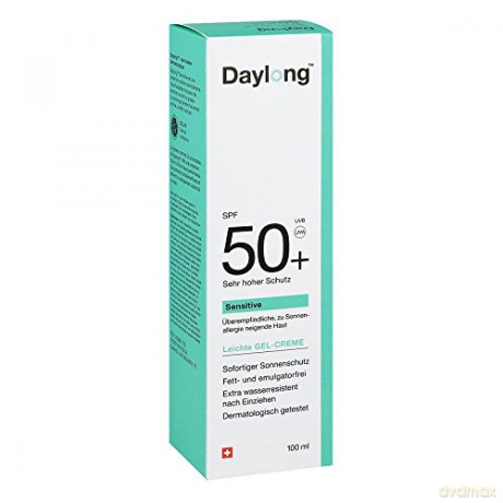 Daylong SPF 50+ Sensitiv e Light Protective Gel Cream with 100 ml