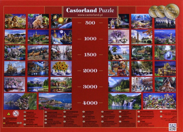 CASTOR 500 Delfiny Pod Wodą 51014 [PUZZLE]