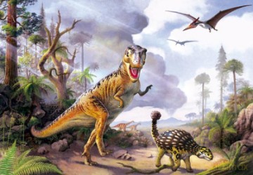 CASTOR 500 Tyrannosaurs Rex 51052 [PUZZLE]