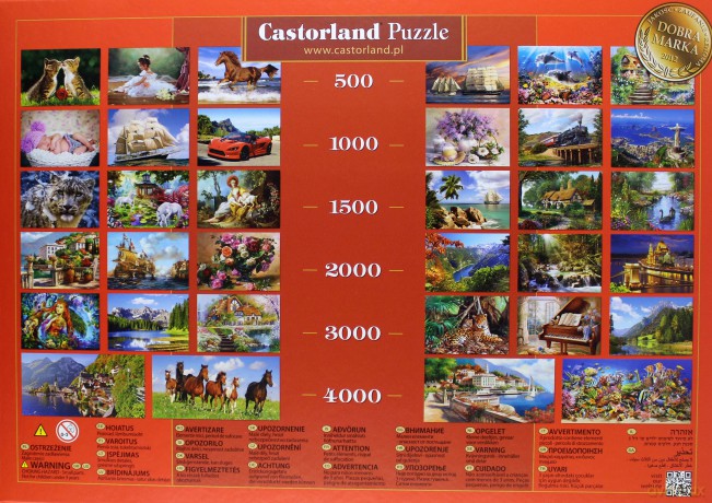 CASTOR 500 Tyrannosaurs Rex 51052 [PUZZLE]