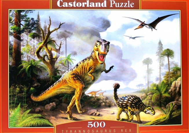 CASTOR 500 Tyrannosaurs Rex 51052 [PUZZLE]