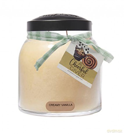 CHEERFUL Scented candle Creamy Vanilla Keepers of the Light 964 g