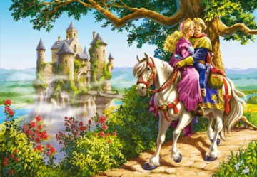 CASTOR 500 Śpiąca Królewna 51151 [PUZZLE]