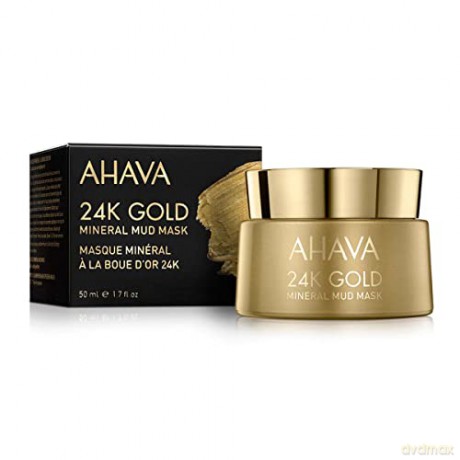AHAVA Mineral Mud Mask with 24K Gold 24K Gold ( Mineral Mud Mask) - Volume: 50 ml