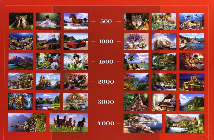 CASTOR 500 Małpia Zabawa 51601-1 [PUZZLE]