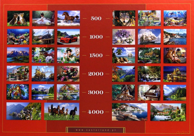 CASTOR 500 Małpia Zabawa 51601-1 [PUZZLE]