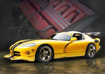 CASTOR 500 Dodge Viper 51618 [PUZZLE]