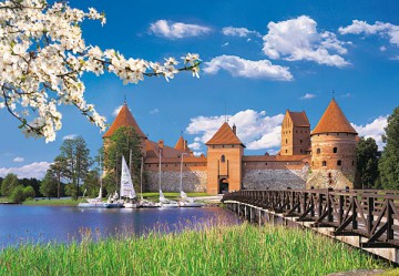 CASTOR 1000 Zamek Trakai 101306 [PUZZLE]