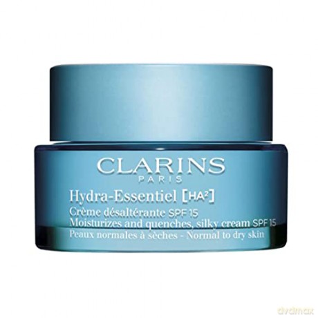Clarins Moisturizing day cream for normal to dry skin SPF 15 Hydra Essentiel (Moisturizes and Quenches Silk y Cream) 50 ml