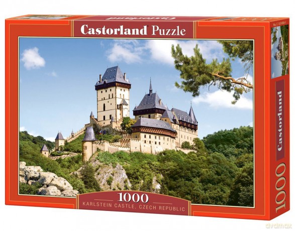 CASTOR 1000 Zamek Karlstein 101498 [PUZZLE]