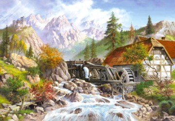 CASTOR 1000 Młyn Wodny 101634 [PUZZLE]