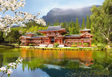 CASTOR 1000 Replica Old Byodoin Temple Castorland 101726 [PUZZLE]