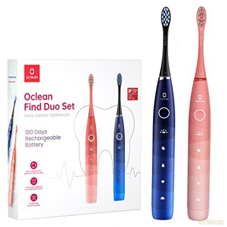 Zestaw szczoteczek Oclean Find Duo Set