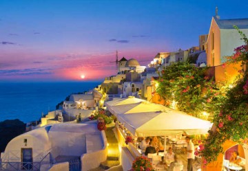 CASTOR 1000 Wieczór w Santorini 101849 [PUZZLE]