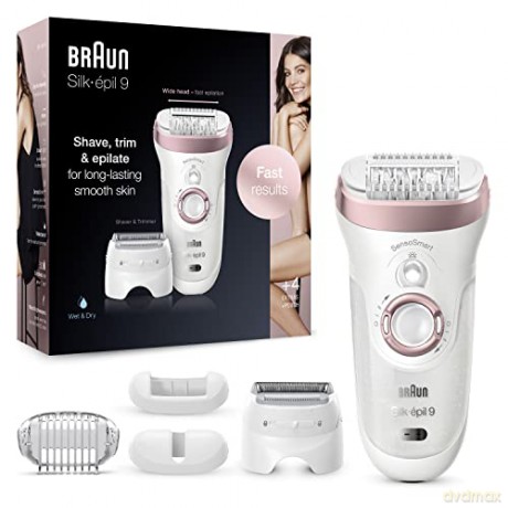 Braun Women´s depilator Silk -épil 9-725 Rose Gold
