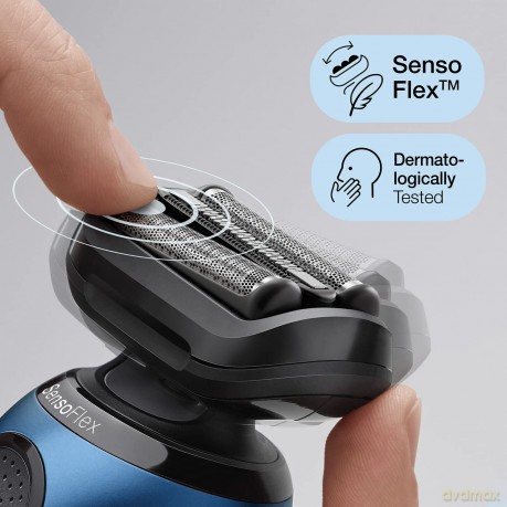 Braun Series 6 61-B1000s Blue Shaver