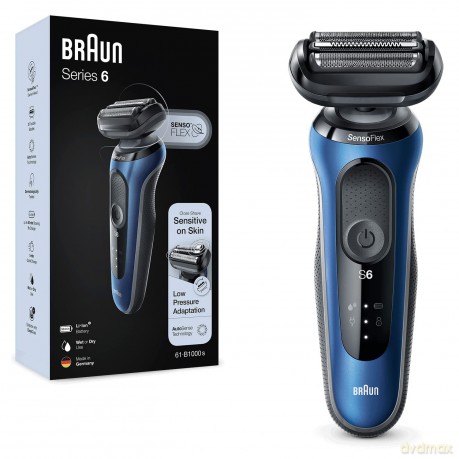 Braun Series 6 61-B1000s Blue Shaver