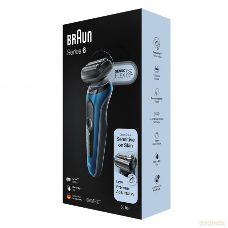 Braun Series 6 61-B1000s Blue Shaver