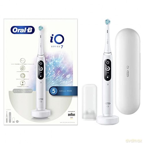 Oral B Electric toothbrush iO7 Series White Alabaster