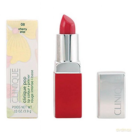 Clinique Lipstick + Underlying base Clinique Pop (Lip Colour + Primer) 3.9 g - Shade: 08 Cherry Pop