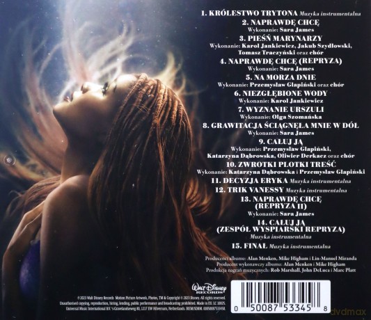 Mała Syrenka soundtrack (PL) [CD]