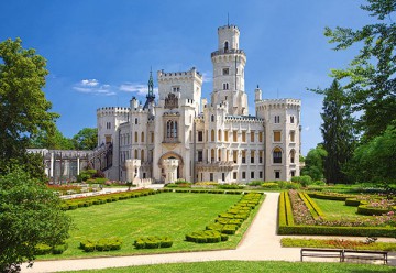 CASTOR 1000 Czechy - Zamek Hluboka 102167 [PUZZLE]