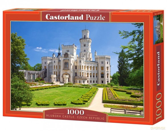 CASTOR 1000 Czechy - Zamek Hluboka 102167 [PUZZLE]