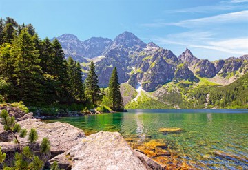 CASTOR 1000 Morskie Oko, Tatry 102235-1 [PUZZLE]