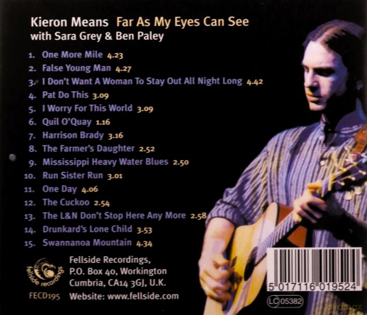 Kieron Means: As Far As My Eyes Can See [CD]