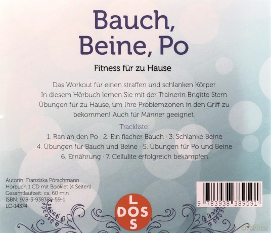 Franziska Pörschmann: Bauch, Beine, Po: Fitness für zuhause [CD]