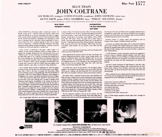John Coltrane: Blue Train: Mono - UHQCD [CD]