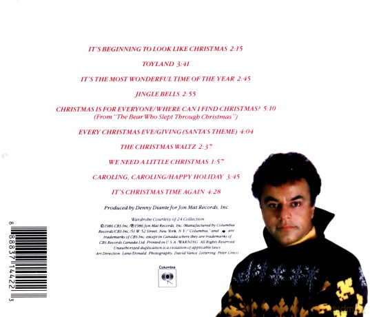 Mathis Johnny: Christmas Eve With Johnny Math [CD]