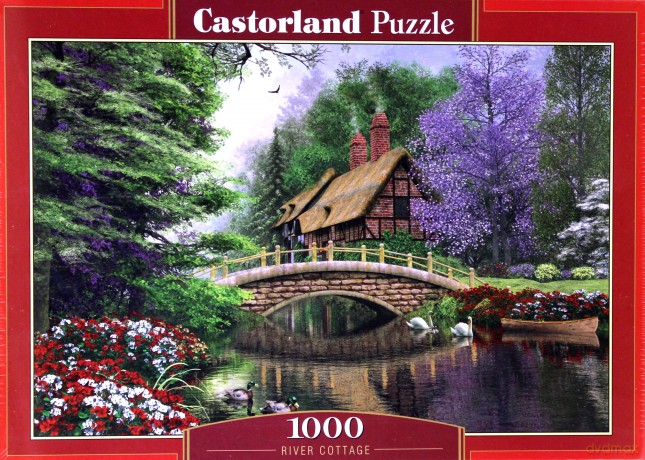 CASTOR 1000 Chata Nad Rzeką 102365-1 [PUZZLE]