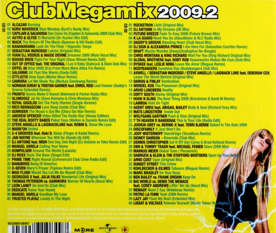 Club Megamix 2009/2 [2CD]