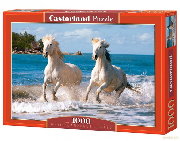 CASTOR 1000 Białe Konie Camargue 102433 [PUZZLE]