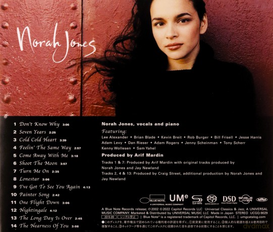Norah Jones: Come Away With Me [SACD]