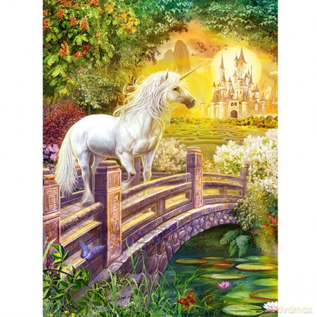 CASTOR 1000 Oczarowany Ogród 102457-1 [PUZZLE]