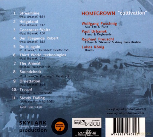 Homegrown: Cultivation [CD]