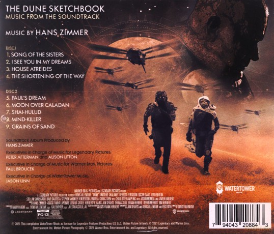 Dune: The Dune Sketchbook soundtrack [2CD]