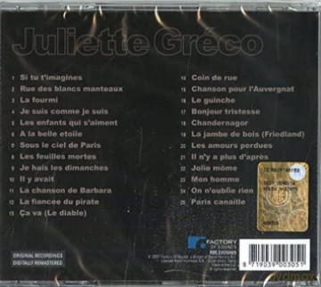Greco,Juliette: Encore [CD]