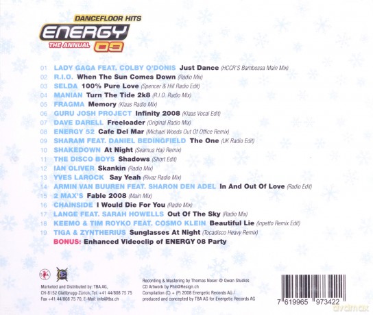 Energy 09-Dancefloor Hits [CD]