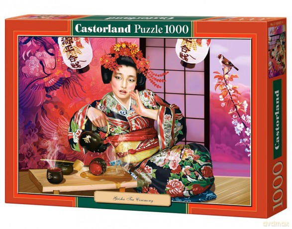 CASTOR 1000 Geisha Nalewajac Herbatę 102631 [PUZZLE]